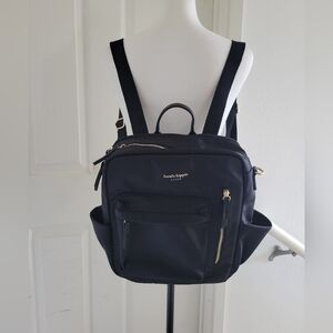 Haute Hippie | NWOT Chic Black Trendy Spacious Nylon Backpack